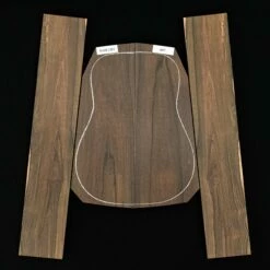 Malaysian Blackwood Back + Side Set - 097 - StewMac