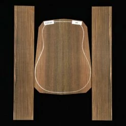 Malaysian Blackwood Back + Side Set - 099 - StewMac