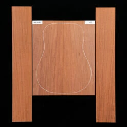 Bubinga Back + Side Set, Unsanded - 102 - StewMac