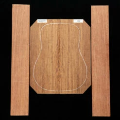 Bubinga Back + Side Set, Unsanded - 110 - StewMac