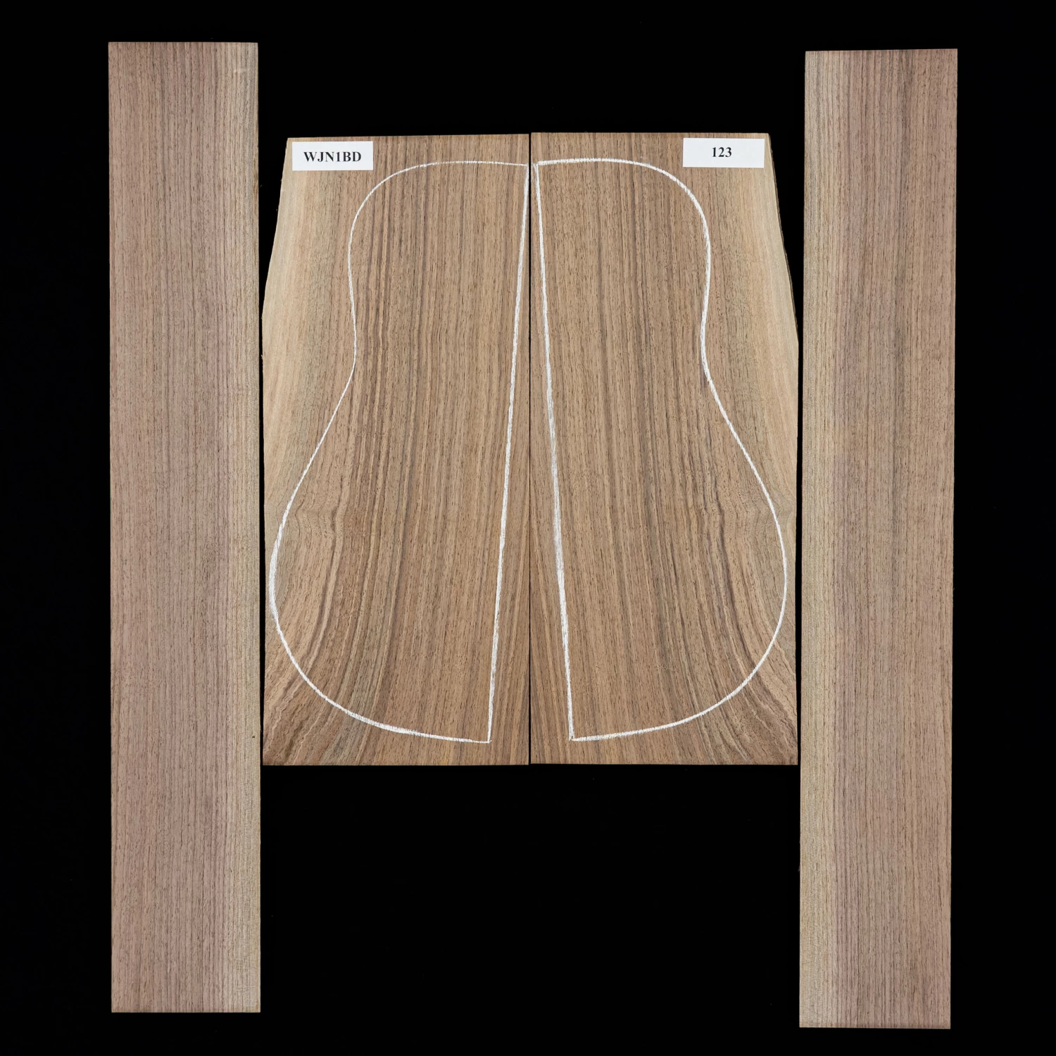 Black Walnut Back + Side Set - 123 - StewMac Black Walnut Back + Side Set - 123 - StewMac -US Tool Sales Shop wjn1bd 3000 123