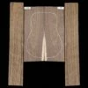 Flame Black Walnut Back + Side Set - 065 - StewMac