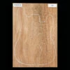 African Mahogany Body Blank, 3-Piece (11.2 Lb) - 113 - StewMac