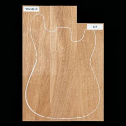 African Mahogany Body Blank, 3-Piece (11.4 Lb) - 115 - StewMac