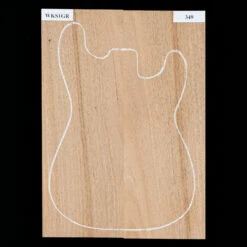African Mahogany Body Blank, 2-Piece (9.8 Lb) - 349 - StewMac