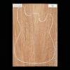 African Mahogany Body Blank, 2-Piece (10.2 Lb) - 356 - StewMac