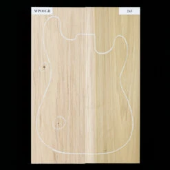 Poplar Body Blank, 2-Piece (10.4 Lb) - 243 - StewMac