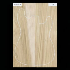 Poplar Body Blank, 2-Piece (9.8 Lb) - 248 - StewMac