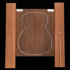 Madagascar Rosewood Back + Side Set, Unsanded - 055 - StewMac