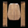 Madagascar Rosewood Back + Side Set - 156 - StewMac