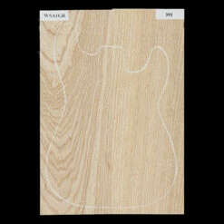 Swamp Ash Body Blank, 2-piece (9 Lb) - 391 - StewMac