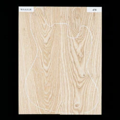 Swamp Ash Body Blank, 2-piece (11.4 Lb) - 470 - StewMac