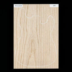 Swamp Ash Body Blank, 1-Piece (9 Lb) - 439 - StewMac