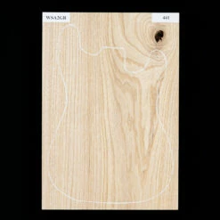 Swamp Ash Body Blank, 1-Piece (8.2 Lb) - 441 - StewMac