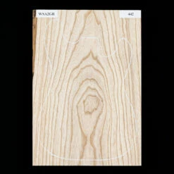 Swamp Ash Body Blank, 1-Piece (9.2 Lb) - 442 - StewMac