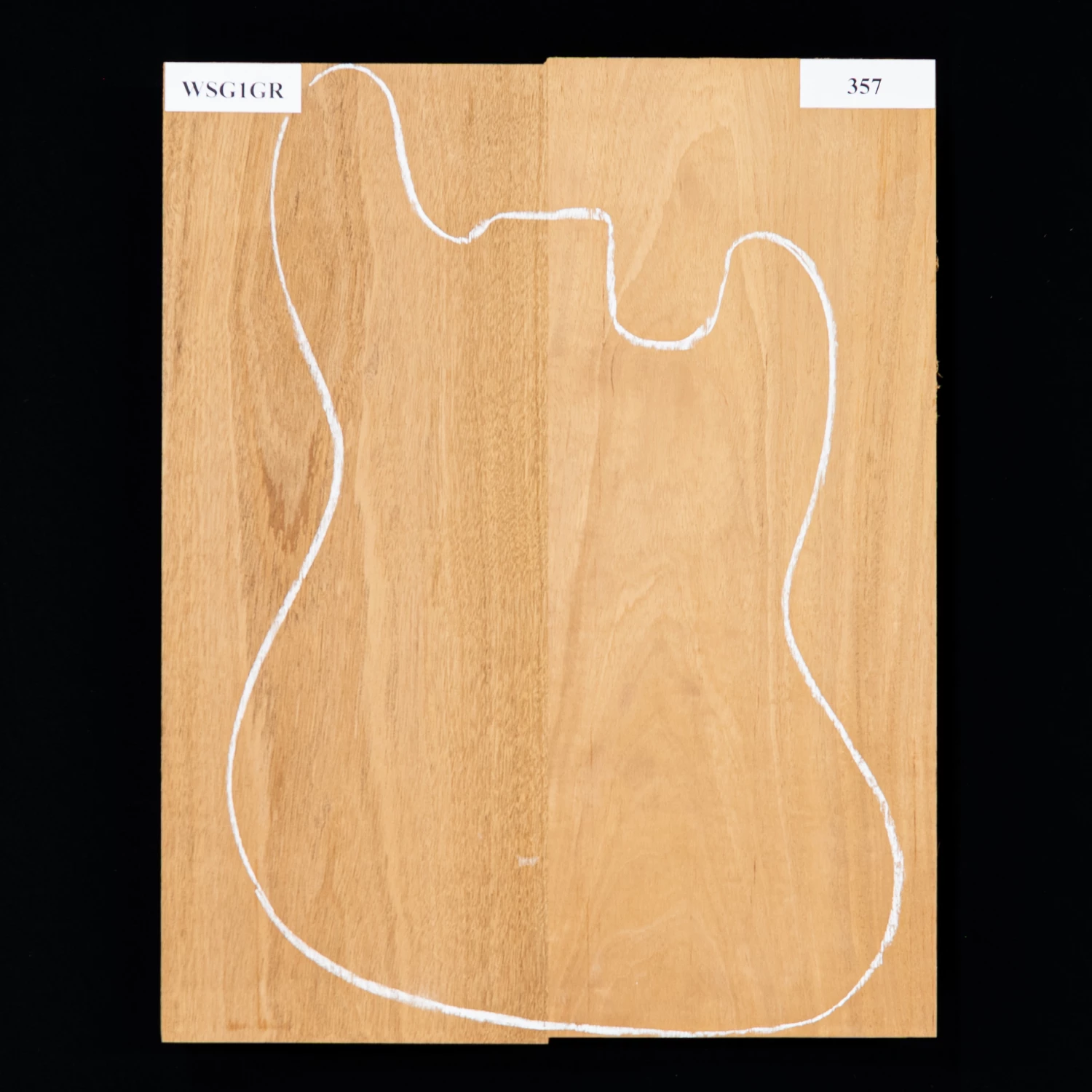 Honduran Mahogany Body Blank, 2-Piece (12.4 lb) - 357 - StewMac Honduran Mahogany Body Blank, 2-Piece (12.4 Lb) - 357 - StewMac -US Tool Sales Shop wsg1gr 3000 357