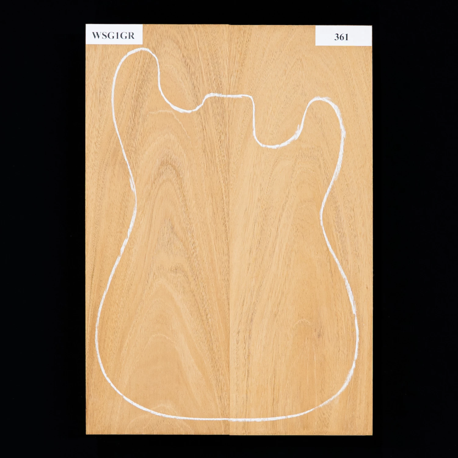 Honduran Mahogany Body Blank, 2-Piece (10.8 lb) - 361 - StewMac Honduran Mahogany Body Blank, 2-Piece (10.8 Lb) - 361 - StewMac -US Tool Sales Shop wsg1gr 3000 361