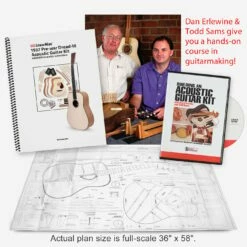 1937 Pre-war Dread-18 Acoustic Guitar Kit - 078 - StewMac 4 1937 Pre-war Dread-18 Acoustic Guitar Kit - 078 - StewMac -US Tool Sales Shop wsg1hv 5 dvd image 1