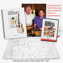 1937 Pre-war Dread-18 Acoustic Guitar Kit - 083 - StewMac 4 1937 Pre-war Dread-18 Acoustic Guitar Kit - 083 - StewMac -US Tool Sales Shop wsg1hv 5 dvd image