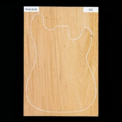 Honduran Mahogany Body Blank, 1-Piece (9 Lb) - 222 - StewMac