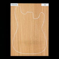 Honduran Mahogany Body Blank, 1-Piece (10.2 Lb) - 226 - StewMac
