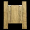 Black Limba Back + Sides, Unsanded - 179 - StewMac