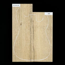 Black Limba Body Blank, 2-Piece (10.4 Lb) - 440 - StewMac