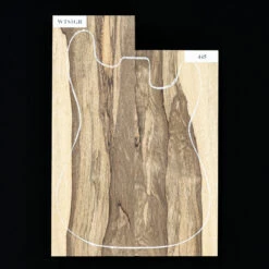 Black Limba Body Blank, 2-Piece (11 Lb) - 445 - StewMac